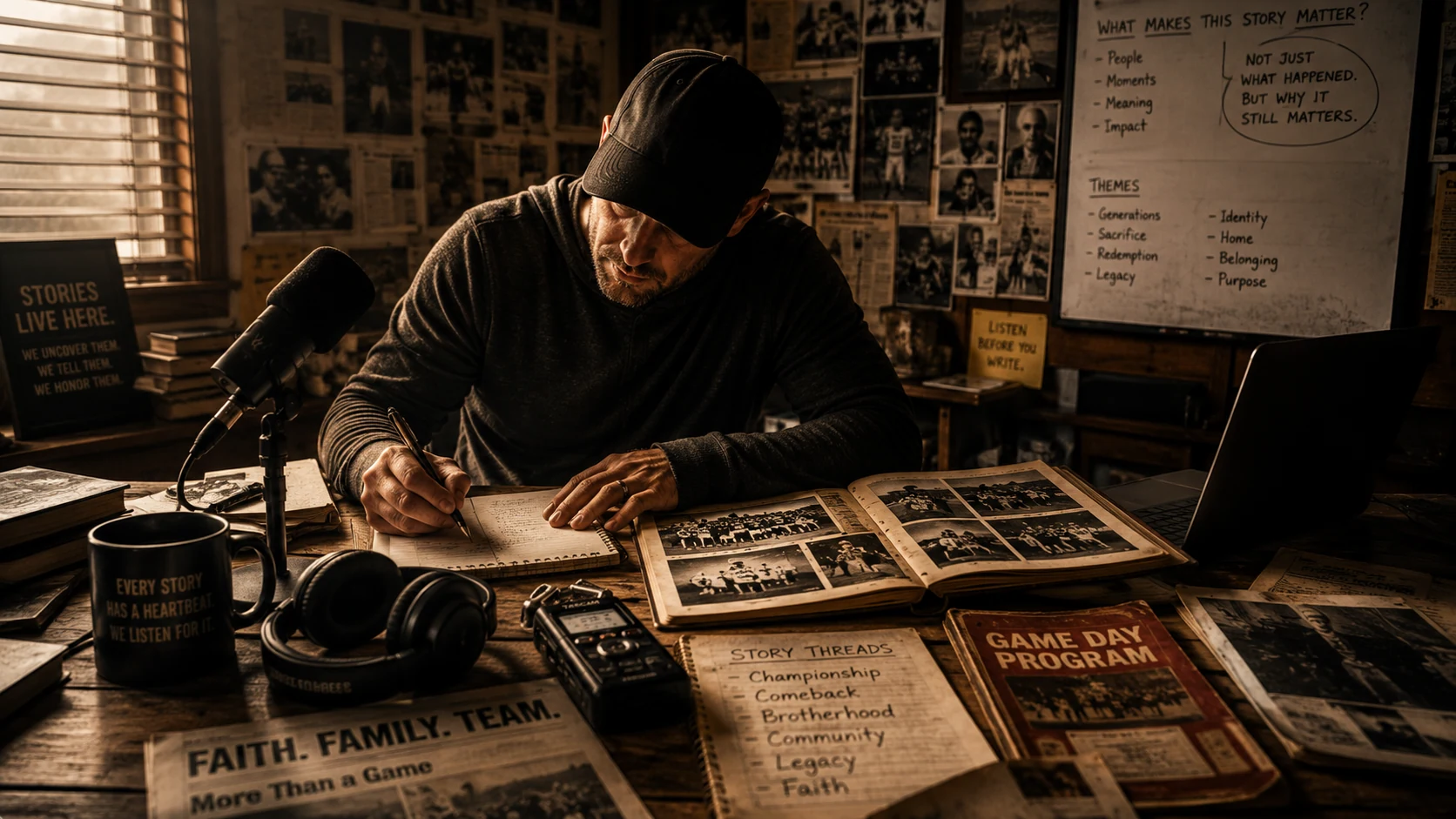 A creative studio beginning with listening