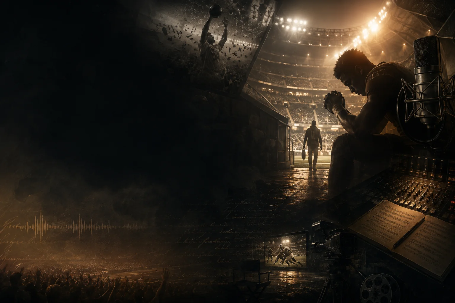 A cinematic world where sports, music, film, and human stories meet